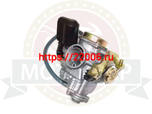 Карбюратор 4х такт. GY6-50/60 (FT50QT) (заслонка d16 мм) Карбюратор 4х такт. GY6-50/60 (FT50QT) (заслонка d16 мм)
