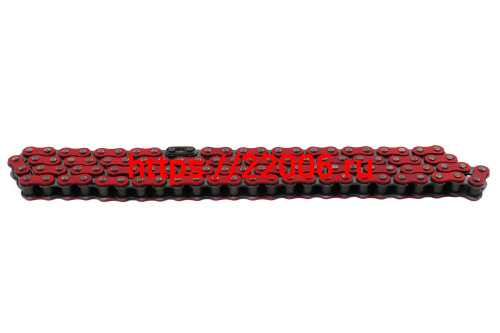 Цепь 428 -100 зв. приводная КРАСНАЯ (ТЮНИНГ для Альфы) Цепь 428 -100 зв. приводная КРАСНАЯ (ТЮНИНГ для Альфы)