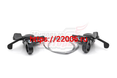 Шифтер триггерный 3ск+8ск.(комплект с тросами без оплеток) аналог SHIMANO Altus M310 под гидравл. Шифтер триггерный 3ск+8ск.(комплект с тросами без оплеток) аналог SHIMANO Altus M310 под гидравл.