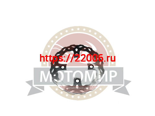 Диск тормозной передний (220х76х4) (отв: 4х69) BSE PH10-125 Диск тормозной передний (220х76х4) (отв: 4х69) BSE PH10-125