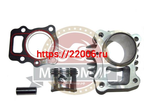 Цилиндр в сборе с поршнем 4-х такт. 44 мм, ATV R07-GY60, Target NEXT (цилиндр+поршень+палец+кольца) Цилиндр в сборе с поршнем 4-х такт. 44 мм, ATV R07-GY60, Target NEXT (цилиндр+поршень+палец+кольца)