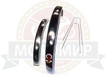 Крылья для детского велосипеда 20" хромированные, ''Кама'' (пара) (TRB-1263)