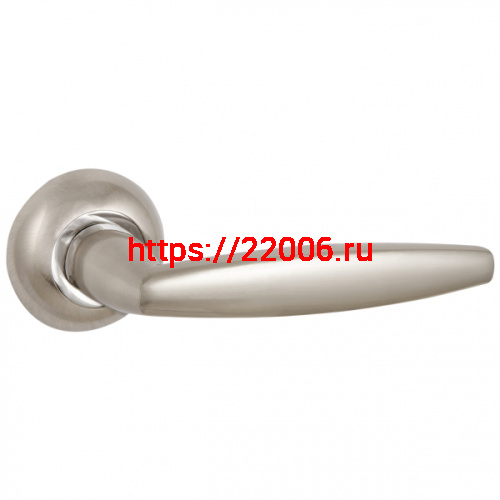 Ручка Punto (Пунто) раздельная R.ZR54.SUPREME (SUPREME ZR) SN/CP-3 матовый никель/хром Ручка Punto (Пунто) раздельная R.ZR54.SUPREME (SUPREME ZR) SN/CP-3 матовый никель/хром