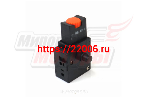 Выключатель (№108) кнопка 1М 3,5А для МЭС 300 (Ломов) фото 2