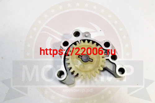 Насос масляный Bullet 150 HQ150 в сборе с шестерней (2001E000, E04B017) (НАБОР) Насос масляный Bullet 150 HQ150 в сборе с шестерней (2001E000, E04B017) (НАБОР)