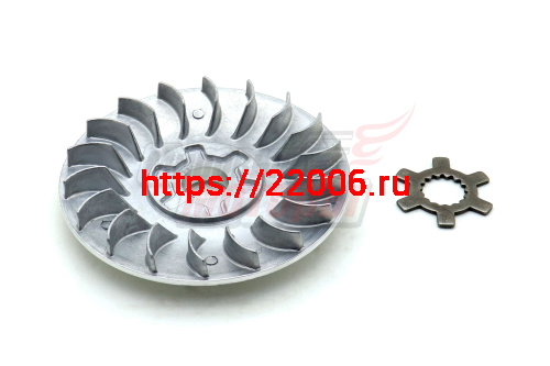 Шкив вариатора наружный (неподвижная щека) Yamaha JOG90