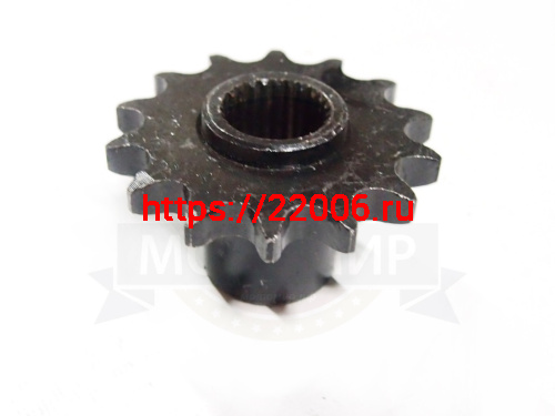 Звезда 14 зуб. (530) (d25) цепи, ведущая ATV HAMMER (мелкий шлиц) ( 116322901073201 ) фото 2 Звезда 14 зуб. (530) (d25) цепи, ведущая ATV HAMMER (мелкий шлиц) ( 116322901073201 ) фото 2