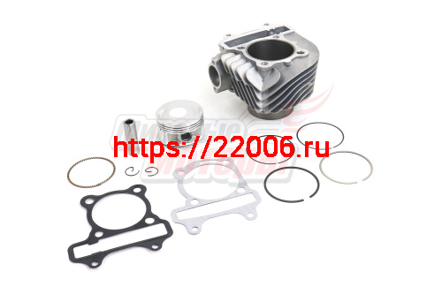 Поршневая в сборе скутер 4х такт.(цил,порш,кольца,палец) 170см3 61,0 мм 158qmj; СТЕЛС,keeway Поршневая в сборе скутер 4х такт.(цил,порш,кольца,палец) 170см3 61,0 мм 158qmj; СТЕЛС,keeway
