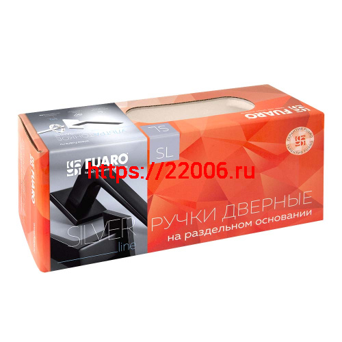 Ручка Fuaro (Фуаро) раздельная K.SL52.REDLINE (RED LINE SL) GR-23 графит фото 2