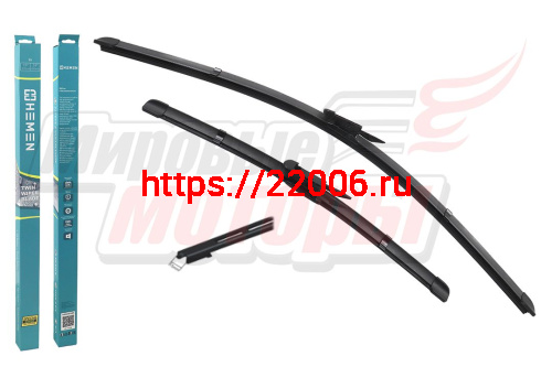 Щётки стеклоочистителя комплект 2шт. HEMEN 375/600 мм (HP60375B1)