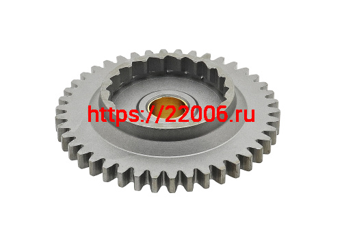 Блок шестерен Урал заднего хода и пускового механизма "ММ" фото 2 Блок шестерен Урал заднего хода и пускового механизма "ММ" фото 2