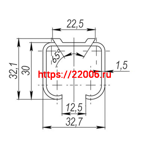 Верхняя Punto (Пунто) направляющая Soft LINE 45/55/1,5/3000 track (3 м) фото 3 Верхняя Punto (Пунто) направляющая Soft LINE 45/55/1,5/3000 track (3 м) фото 3
