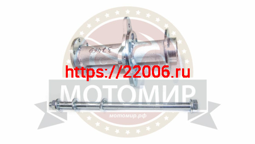 Ступица колеса заднего в сборе с осью СКАУТ3 без звезды фото 2 Ступица колеса заднего в сборе с осью СКАУТ3 без звезды фото 2