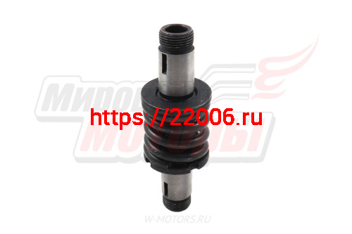 Вал сцепления в сборе с пружиной F50/F80 (под шпонку шириной 2,4 мм) фото 2