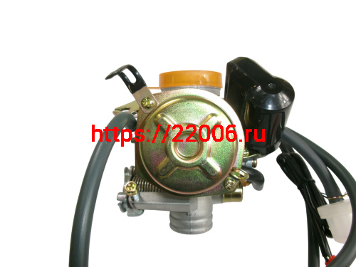 Карбюратор 4х такт. 161QMJ (GY6-180) (c подогревом) DINGO 180 фото 4