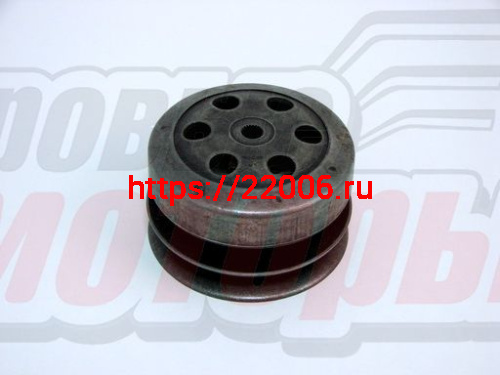 Вариатор задний скутер 4х такт. 50QT-4,-10,-18 дв.139QMB (компл.) (муфта сцепления в сборе)