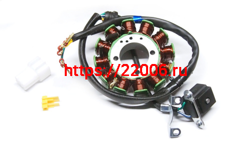 Зажигание CB250, Zongshen ZS 174MN-3 голое (без маховика) (статор) (12 кат,5 пров.) (100205047-0020)