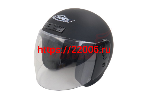 Шлем CONCORD XZH03 чёрный МАТОВЫЙ одноцветный "S,M,L,XL,XXL" (открытый)