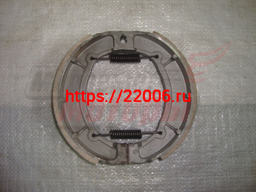 Колодки тормозные передние трицикл LF200ZH-2 (158 мм) (оригинал, заводск. Lifan) Колодки тормозные передние трицикл LF200ZH-2 (158 мм) (оригинал, заводск. Lifan)