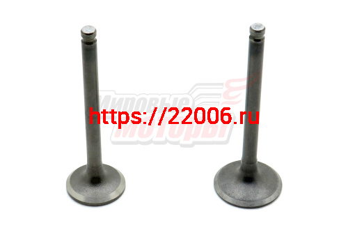 Клапаны (впуск/выпуск) 70-110см3 Delta, Zodiak (d-23/19,9 l-66,2/64,9) Клапаны (впуск/выпуск) 70-110см3 Delta, Zodiak (d-23/19,9 l-66,2/64,9)