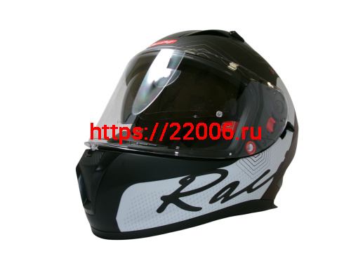 Шлем TVS RACING (Индия) STREET D/V DULL BLACK RED размер L, + пинлок в комплекте, очки Шлем TVS RACING (Индия) STREET D/V DULL BLACK RED размер L, + пинлок в комплекте, очки