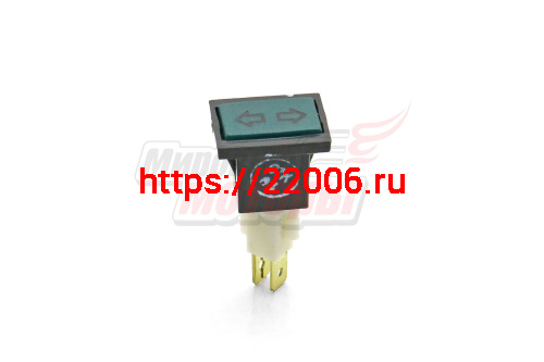 Глазок щитка приборов Урал зеленый КВАДРАТ (1 шт)