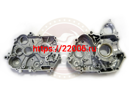 Картер 1Р39 Delta, Альфа голый эл.стартер сверху (два полукартера в сборе) фото 3 Картер 1Р39 Delta, Альфа голый эл.стартер сверху (два полукартера в сборе) фото 3