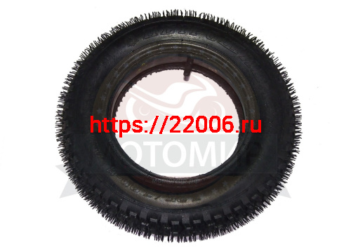 Покрышка  8" 3.25/3.00-8 Л-394 с камерой, Скутер, Тачка садовая, ПетроШина (НАБОР) фото 2