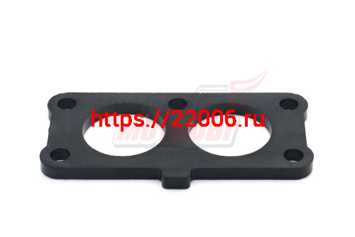 Проставка карбюратора (теплоизолятор) 2V80F для 2х карбюраторов (16120-A2412-0001) (LIFAN оригинал) Проставка карбюратора (теплоизолятор) 2V80F для 2х карбюраторов (16120-A2412-0001) (LIFAN оригинал)