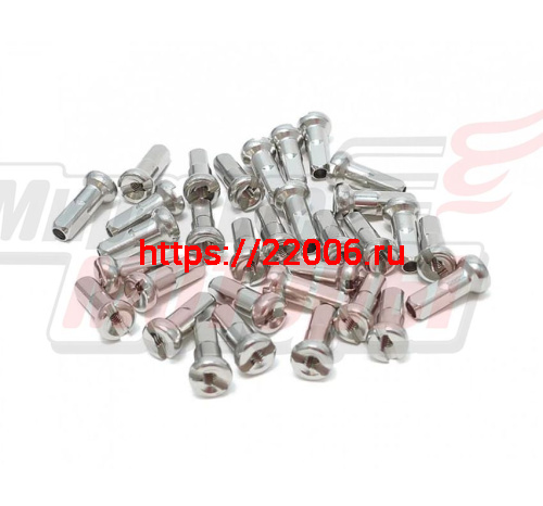 Ниппель вело для спиц 12мм(цена за уп.144шт) ХРОМ Ниппель вело для спиц 12мм(цена за уп.144шт) ХРОМ