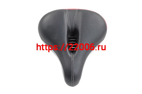 Седло вело на пружинах 3-х цветное (270x230 мм) с вентиляцией фото 2 Седло вело на пружинах 3-х цветное (270x230 мм) с вентиляцией фото 2