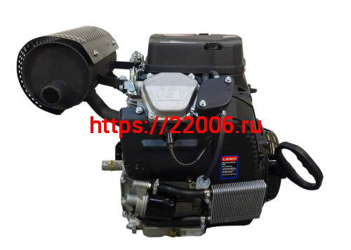 Двигатель LIFAN 29 л.с. 2V80F-А с катушкой освещения РУЧ+ЭЛЕК 2 карб. 12В 20А 240Вт фото 6