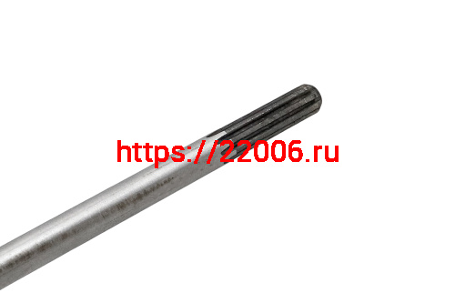 Вал штанги неразъемной мотокосы (9 шлицов с обоих сторон) (d8*1530мм) фото 3 Вал штанги неразъемной мотокосы (9 шлицов с обоих сторон) (d8*1530мм) фото 3