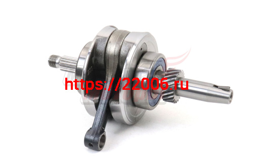 Коленвал 163FML-2 (CGB200) под балансировочный вал (подшипник D68 мм, палец 16 мм) Коленвал 163FML-2 (CGB200) под балансировочный вал (подшипник D68 мм, палец 16 мм)