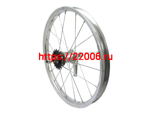 18" заднее колесо хром (обод 18" Maya +спица 18" Maya+втулка18" аналог Stels с рисками) 3061802 18" заднее колесо хром (обод 18" Maya +спица 18" Maya+втулка18" аналог Stels с рисками) 3061802