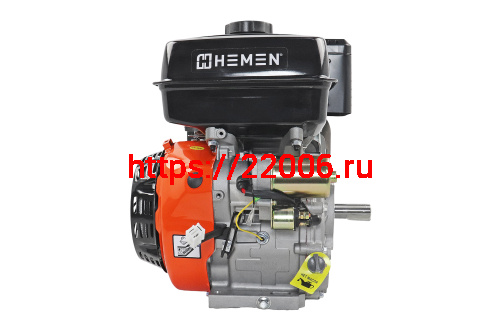 Двигатель HEMEN 17,0 л.с. с катушкой 15А180Вт 192FE (445 см3) электростартер, вал 25 мм фото 2 Двигатель HEMEN 17,0 л.с. с катушкой 15А180Вт 192FE (445 см3) электростартер, вал 25 мм фото 2