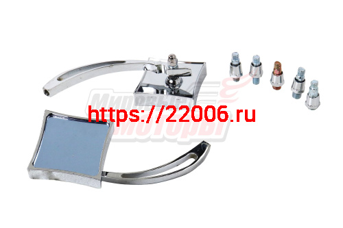 Зеркала (078) эксклюзив квадрат металл Хром (в уп. 40 пар) Зеркала (078) эксклюзив квадрат металл Хром (в уп. 40 пар)