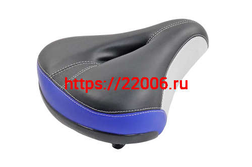 Седло вело на пружинах 3-х цветное (270x230 мм) с вентиляцией фото 4 Седло вело на пружинах 3-х цветное (270x230 мм) с вентиляцией фото 4
