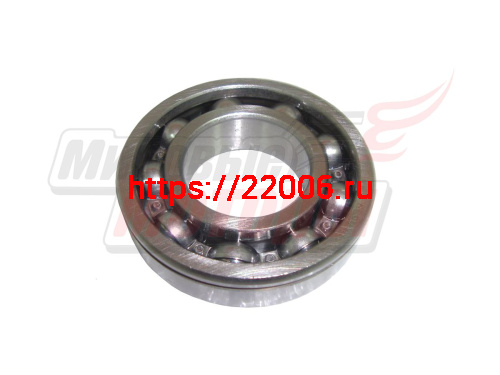 Подшипник 50207 (арт.6207N) с канавкой Урал Тайга коленвала (Россия, завод)