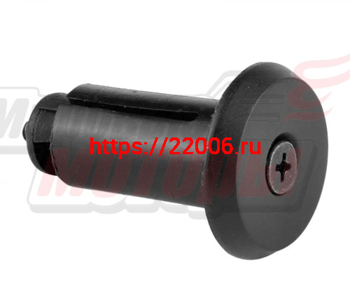 Заглушки ручек руля диам. 17,5мм XH-B009(черные) Заглушки ручек руля диам. 17,5мм XH-B009(черные)