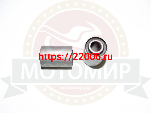 Сайлентблок 23 мм D23*L33/d10*L35 вилки маятника "Альфа" (компл.-2 шт.) (НАБОР) Сайлентблок 23 мм D23*L33/d10*L35 вилки маятника "Альфа" (компл.-2 шт.) (НАБОР)