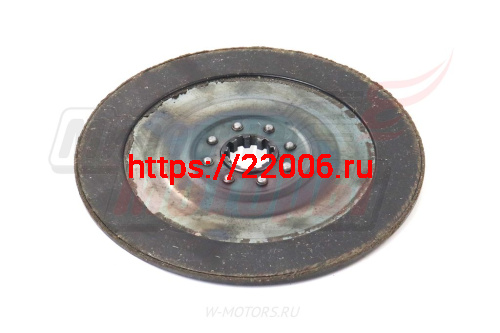 Диск сцепления Урал феродо ЗАВОД (62-03013) фото 2