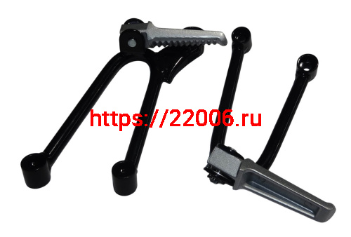 Подножка пассажира COBRA SRM (левая+правая) (41150417 + 41140420)