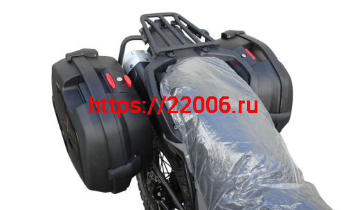 Кофры боковые (комплект 2 штуки) для мотоцикла MIRAGE (ТЭККЕН) фото 4