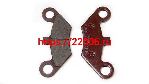 Колодки тормозные задние ATV TUNGUS 250, Jaeger 150/200 (605150) (НАБОР)