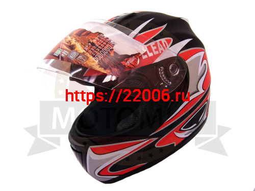 Шлем интеграл "Safelead" HF-160 "Анти Крыло" MATT BLACK CI размер M фото 3