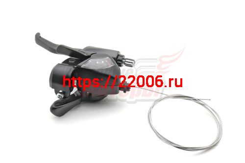 Шифтер/тормозная ручка SHIMANO Tourney EF41, левая, 3ск Шифтер/тормозная ручка SHIMANO Tourney EF41, левая, 3ск