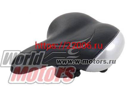 Седло вело с гелем (AZ-1252) на демпферах Седло вело с гелем (AZ-1252) на демпферах